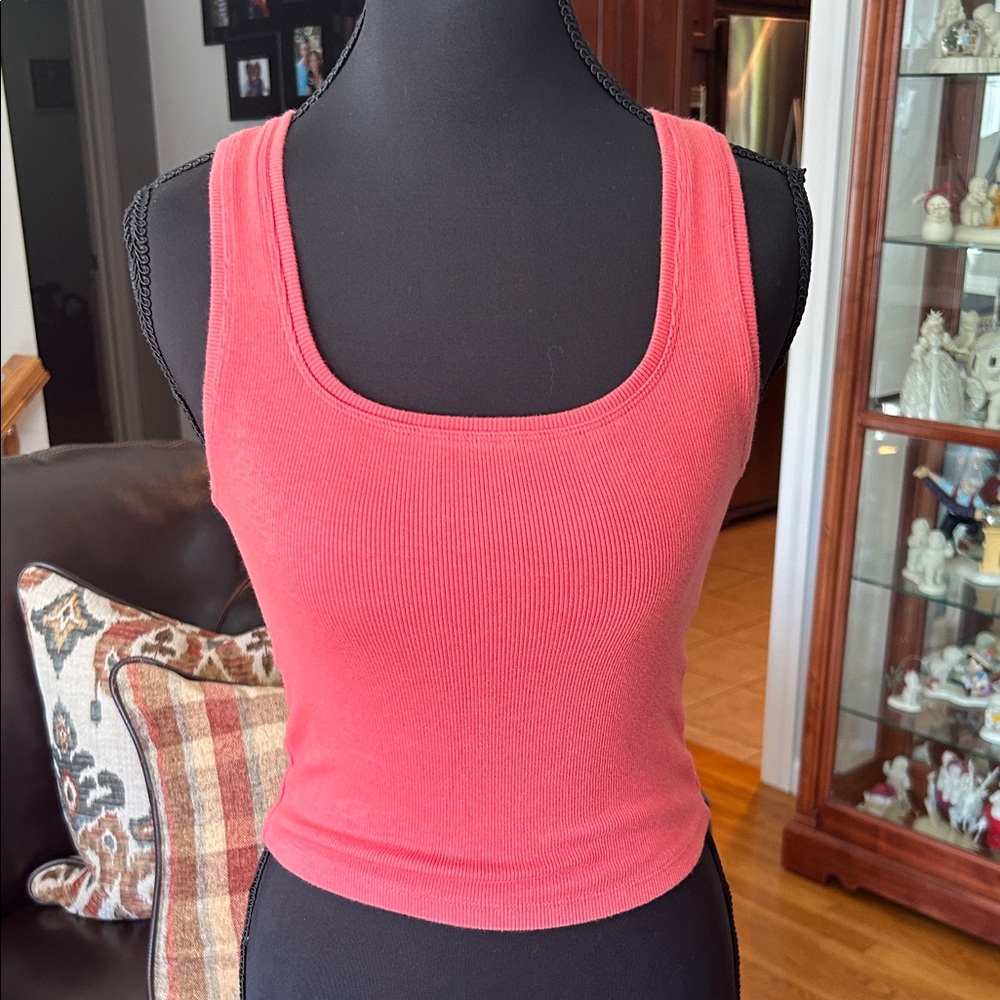 American Eagle Outfitters Pink Tank Top